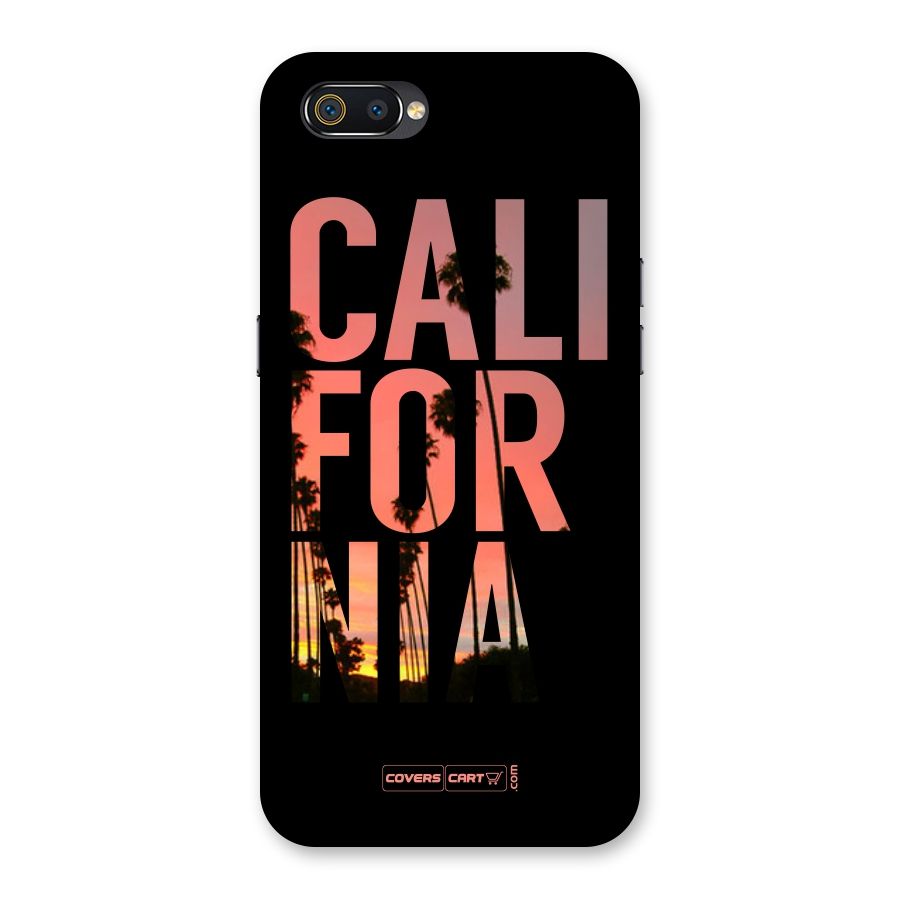 California Back Case for Realme C2