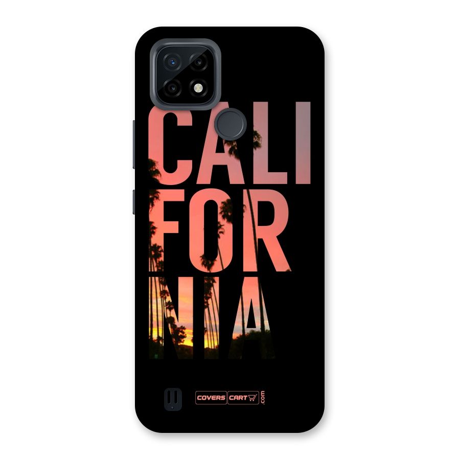 California Back Case for Realme C21