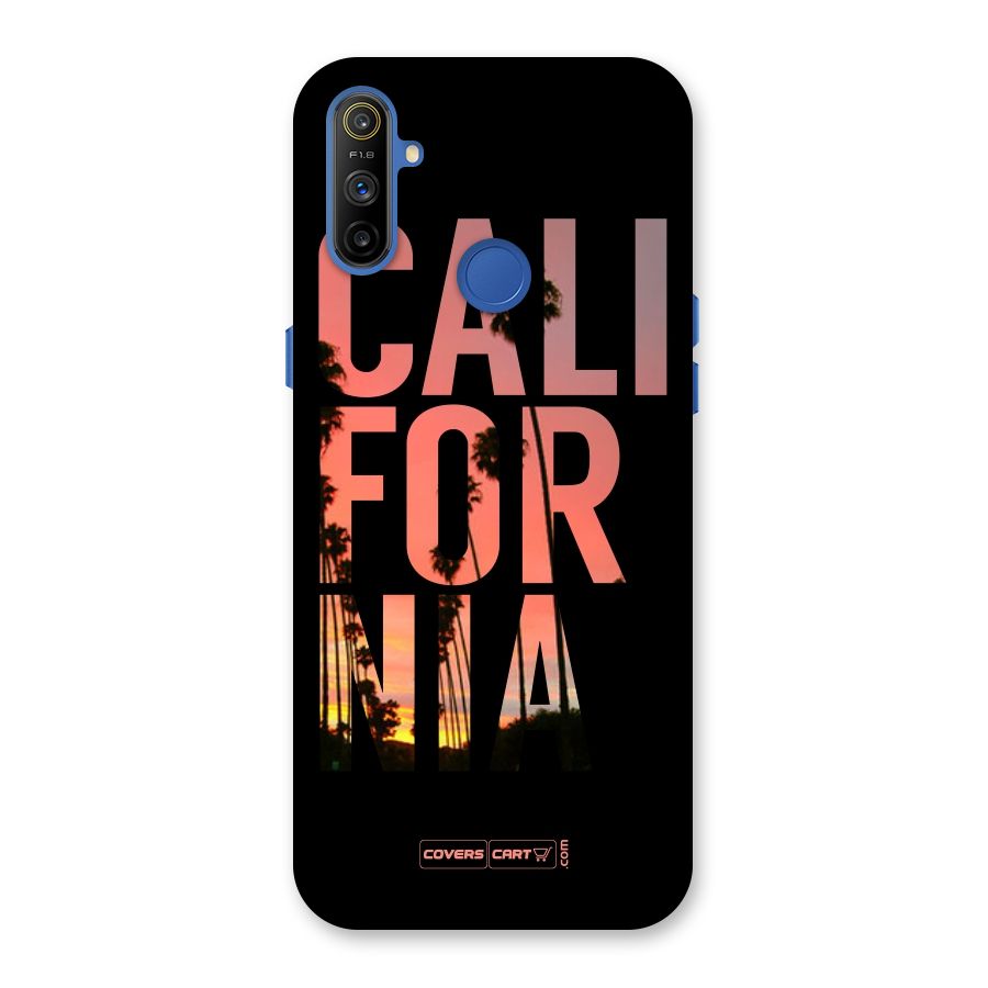 California Back Case for Realme Narzo 10A