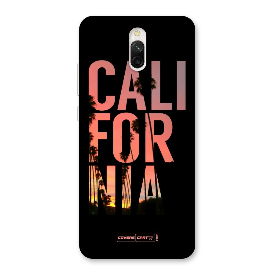 California Back Case for Redmi 8A Dual