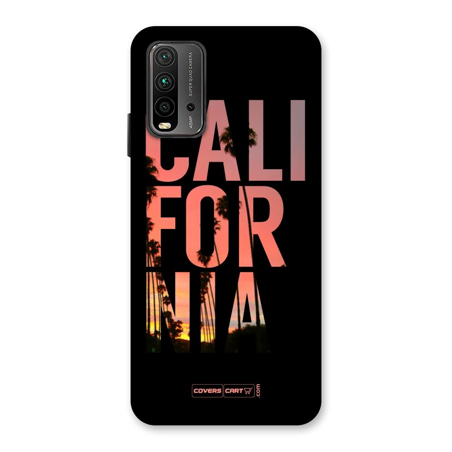 California Back Case for Redmi 9 Power