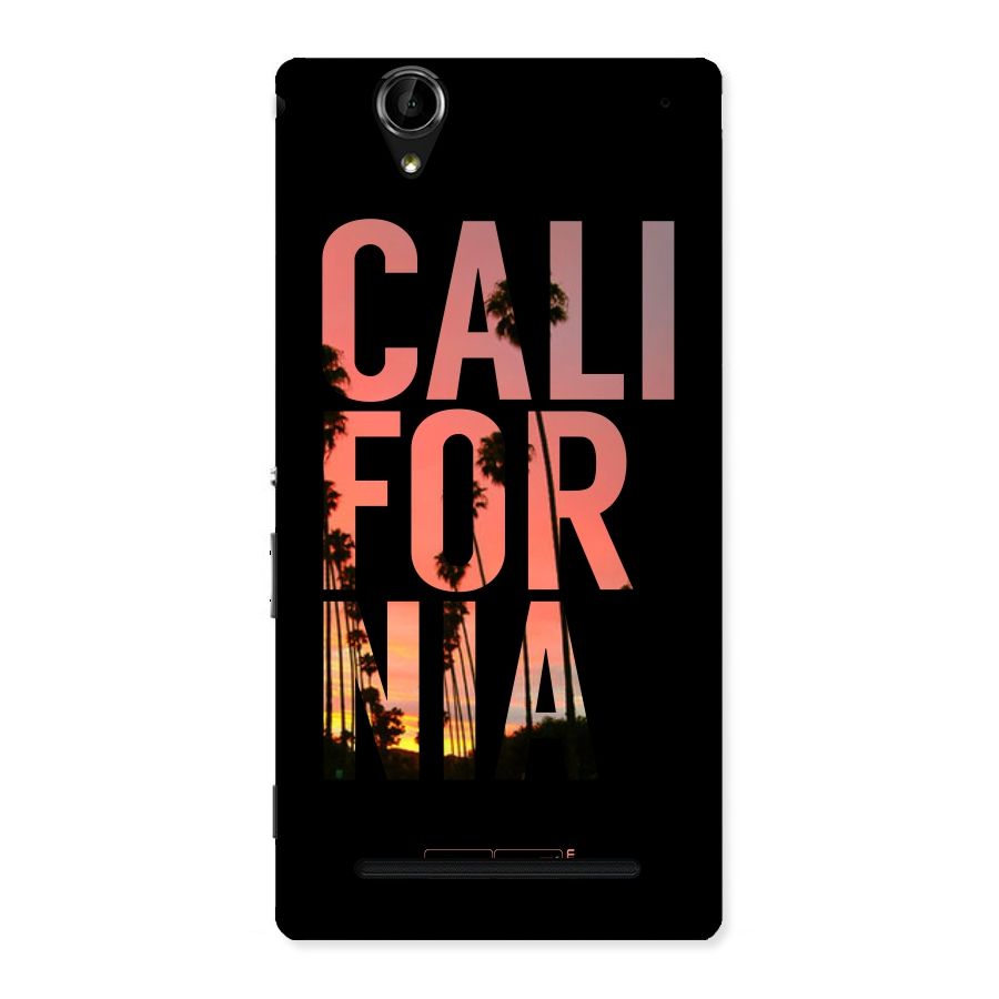 California Back Case for Sony Xperia T2