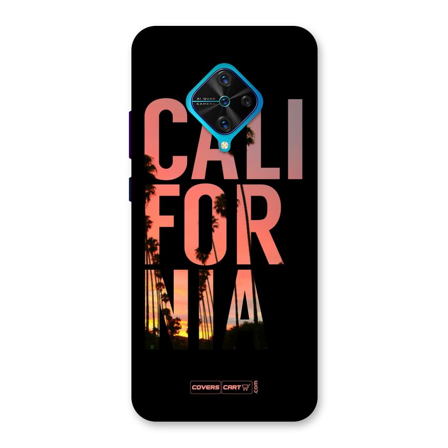 California Back Case for Vivo S1 Pro