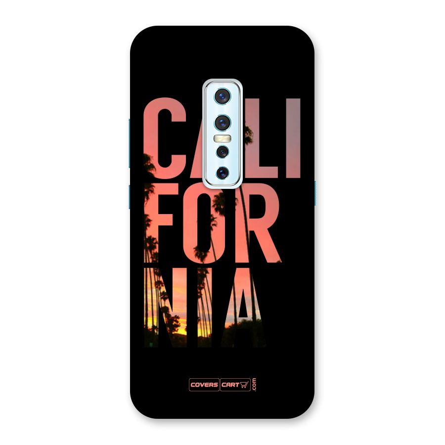 California Back Case for Vivo V17 Pro