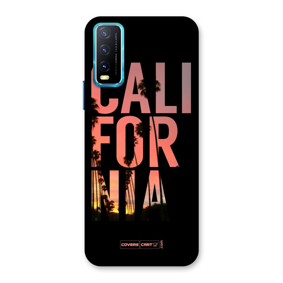 California Back Case for Vivo Y20A