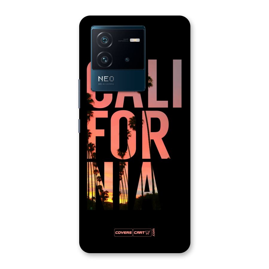 California Back Case for Vivo iQOO Neo 6 5G
