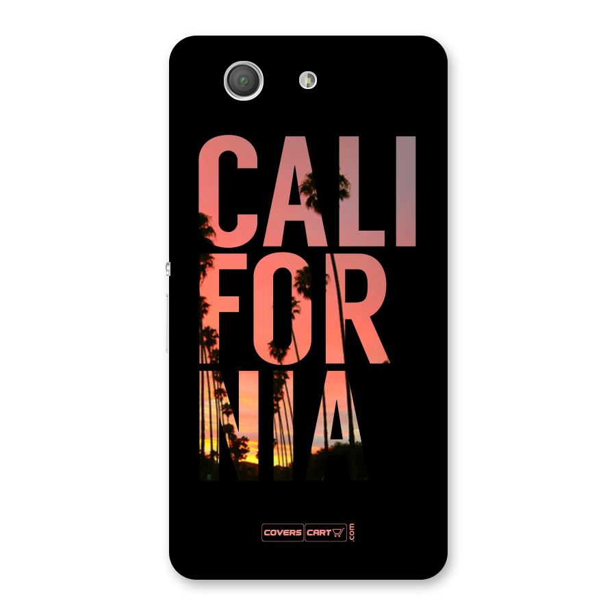 California Back Case for Xperia Z3 Compact