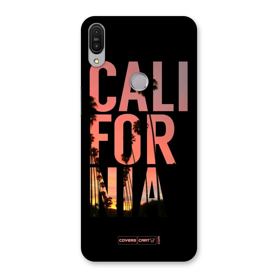 California Back Case for Zenfone Max Pro M1