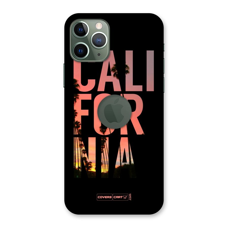 California Back Case for iPhone 11 Pro Logo  Cut