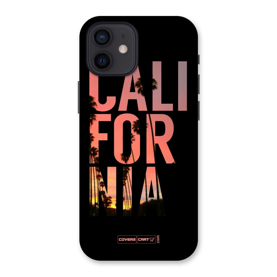 California Back Case for iPhone 12