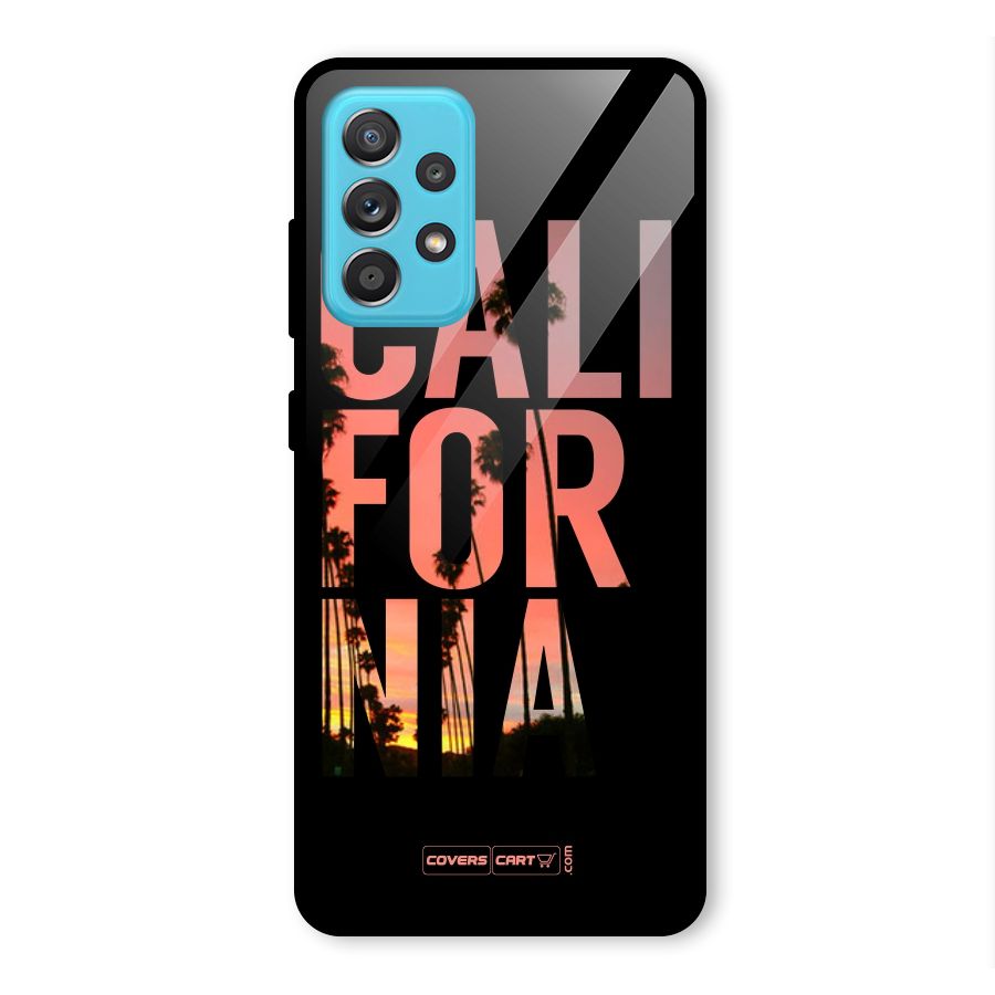 California Glass Back Case for Galaxy A52