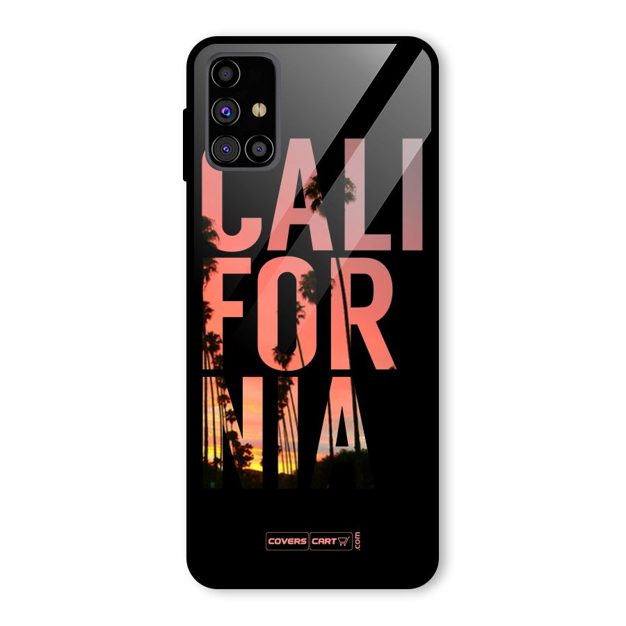 California Glass Back Case for Galaxy M31s