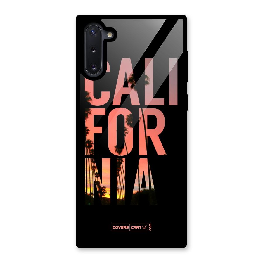 California Glass Back Case for Galaxy Note 10