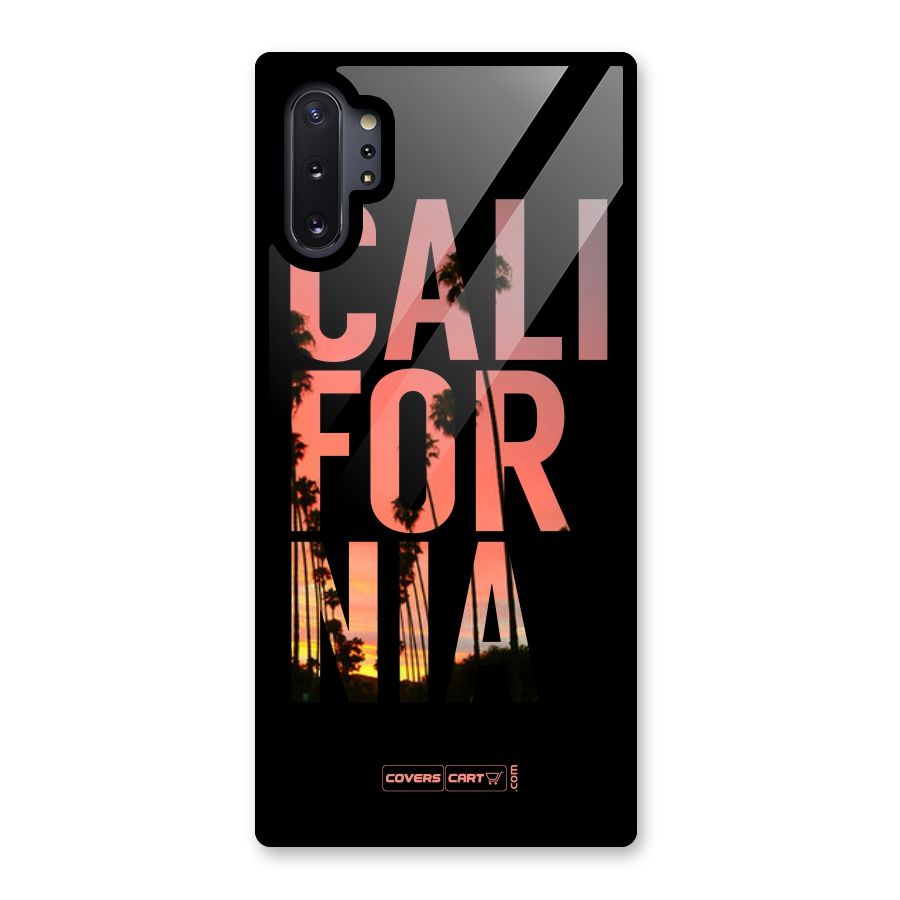 California Glass Back Case for Galaxy Note 10 Plus