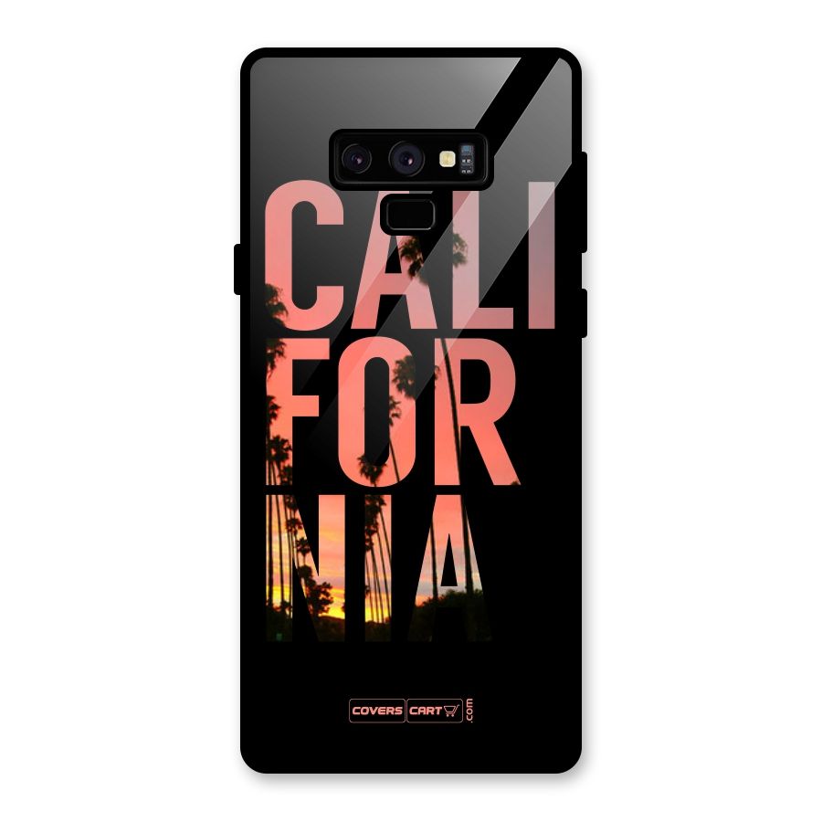 California Glass Back Case for Galaxy Note 9