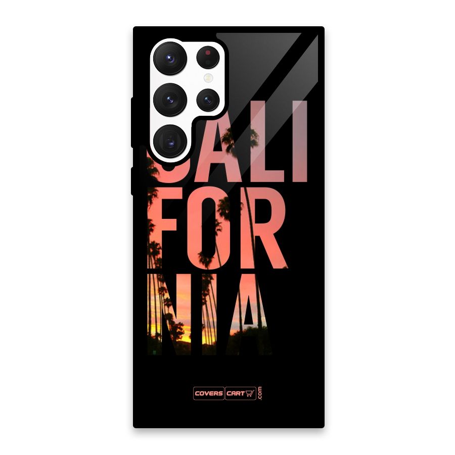 California Glass Back Case for Galaxy S22 Ultra 5G