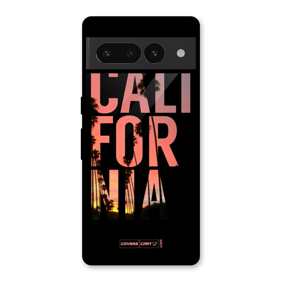 California Glass Back Case for Google Pixel 7 Pro