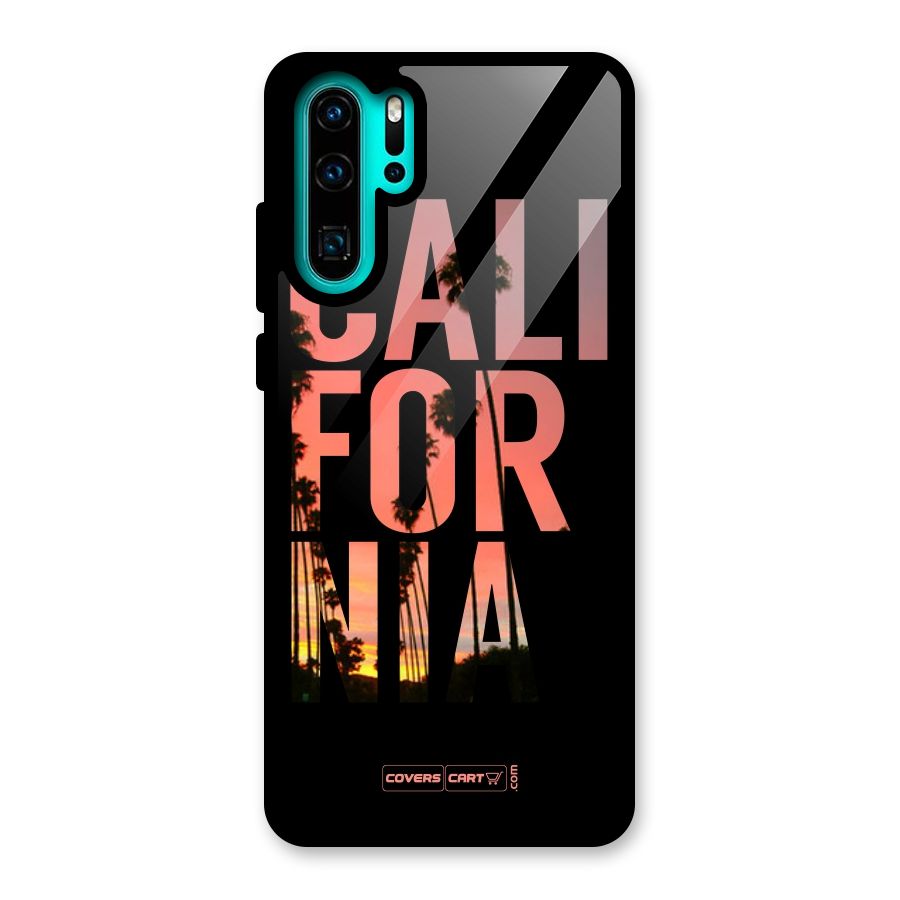 California Glass Back Case for Huawei P30 Pro