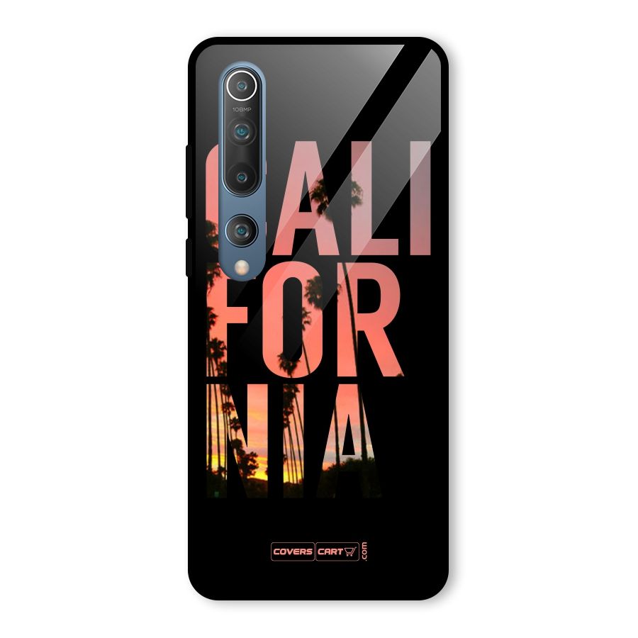 California Glass Back Case for Mi 10