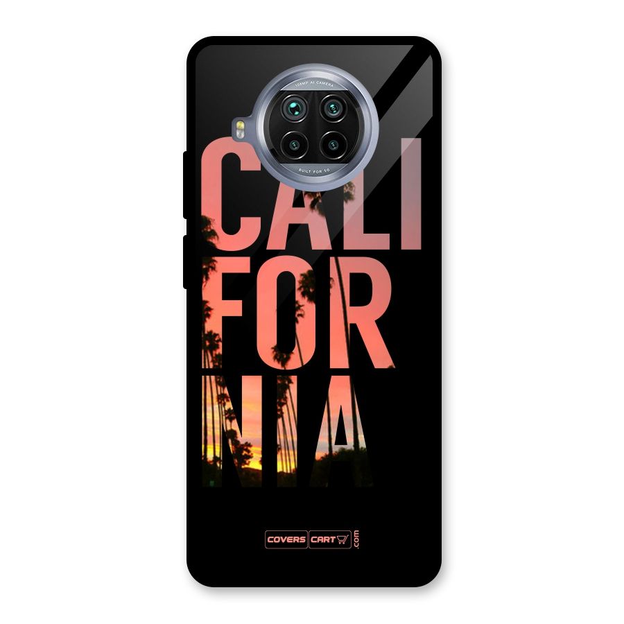 California Glass Back Case for Mi 10i