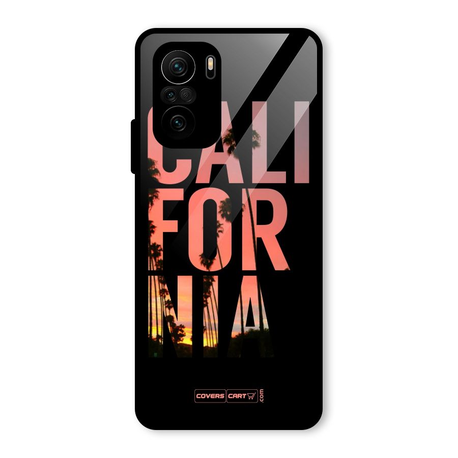 California Glass Back Case for Mi 11X Pro