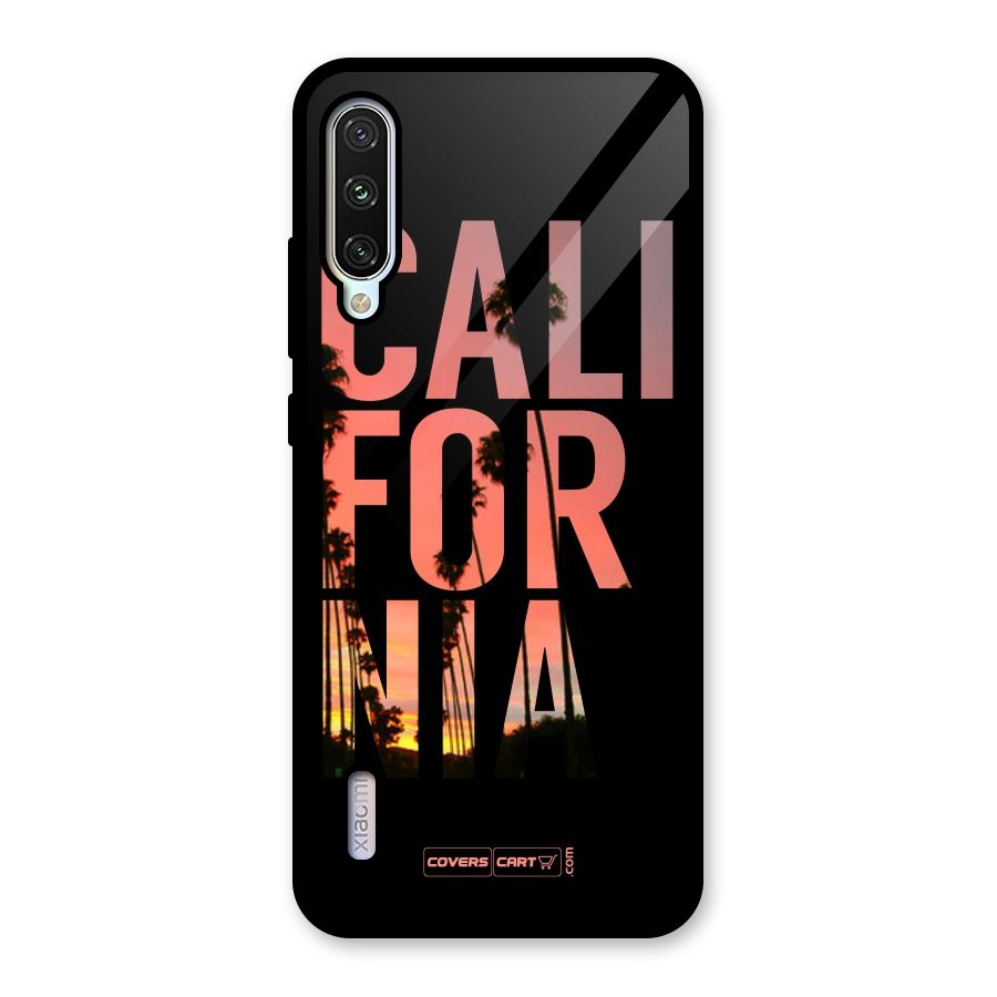 California Glass Back Case for Mi A3