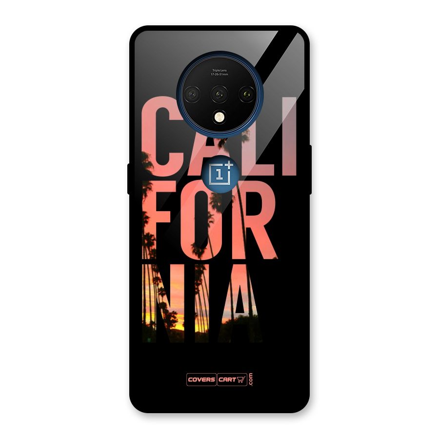 California Glass Back Case for OnePlus 7T