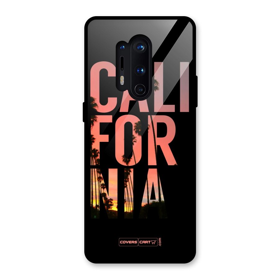 California Glass Back Case for OnePlus 8 Pro