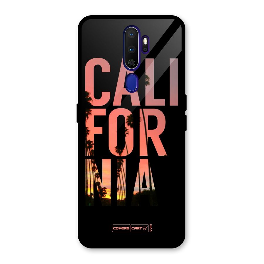 California Glass Back Case for Oppo A9 (2020)
