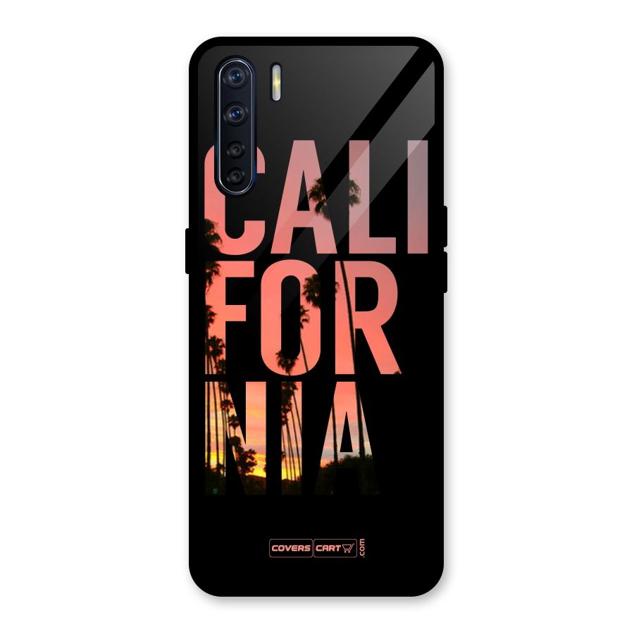 California Glass Back Case for Oppo F15