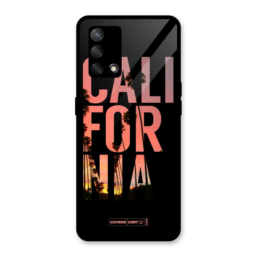 California Glass Back Case for Oppo F19