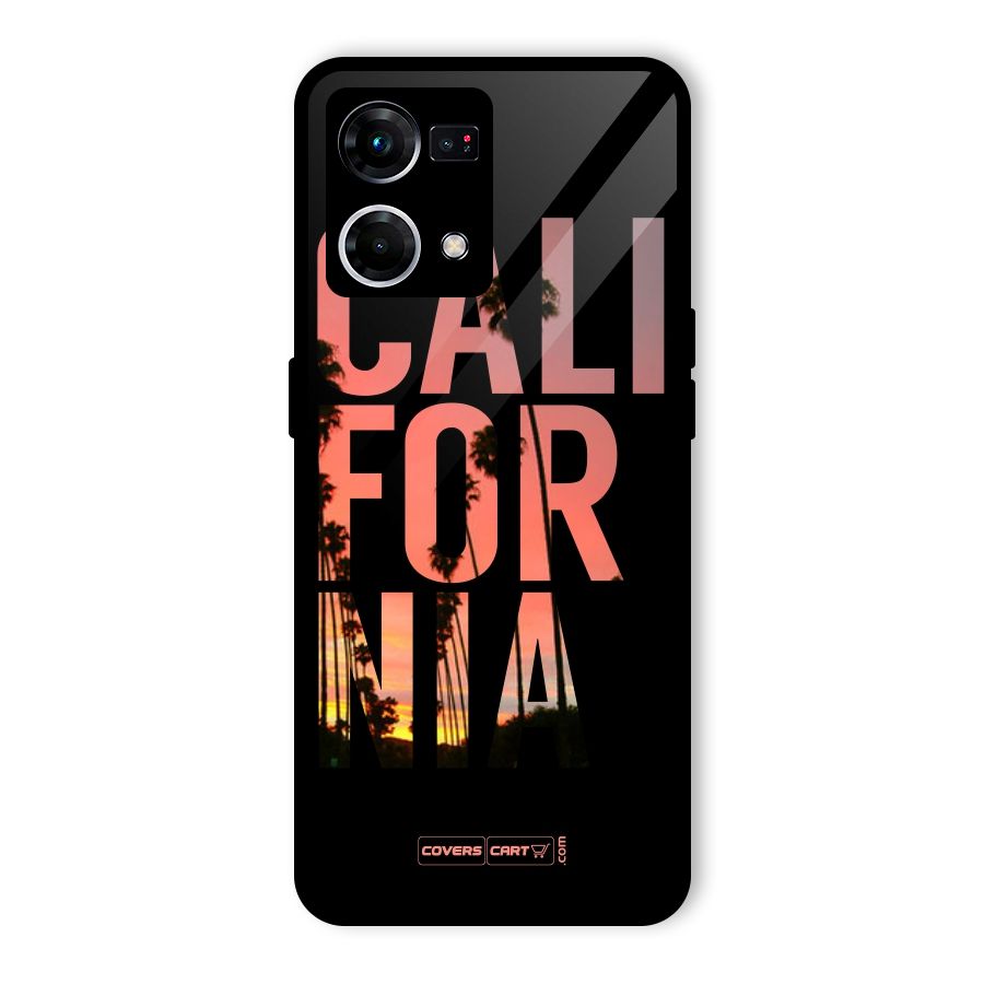 California Glass Back Case for Oppo F21 Pro 4G