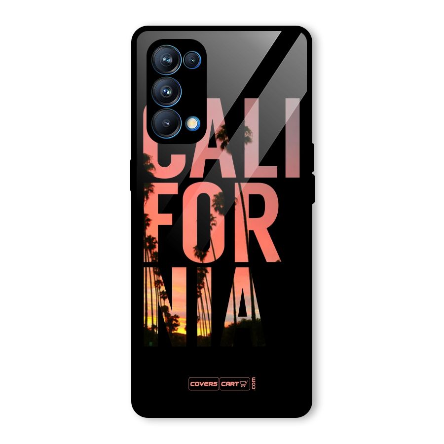 California Glass Back Case for Oppo Reno5 Pro 5G