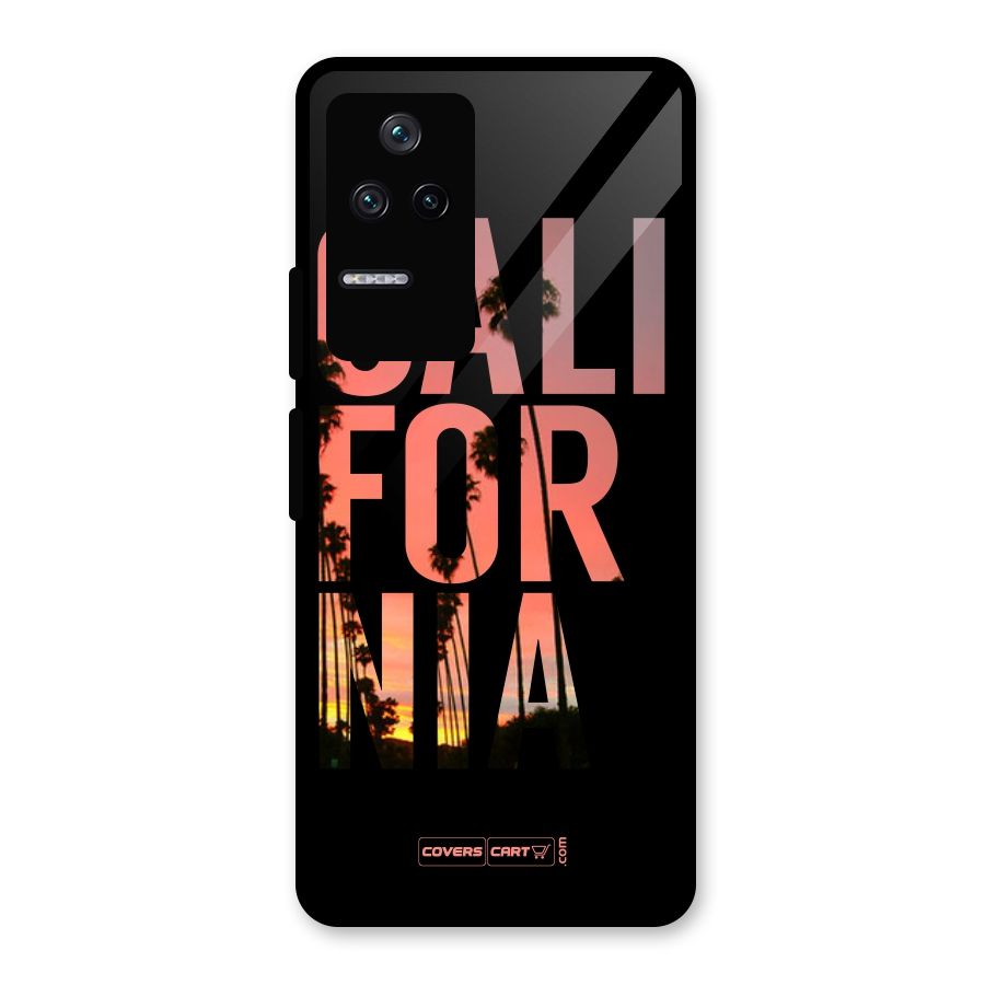 California Glass Back Case for Poco F4 5G