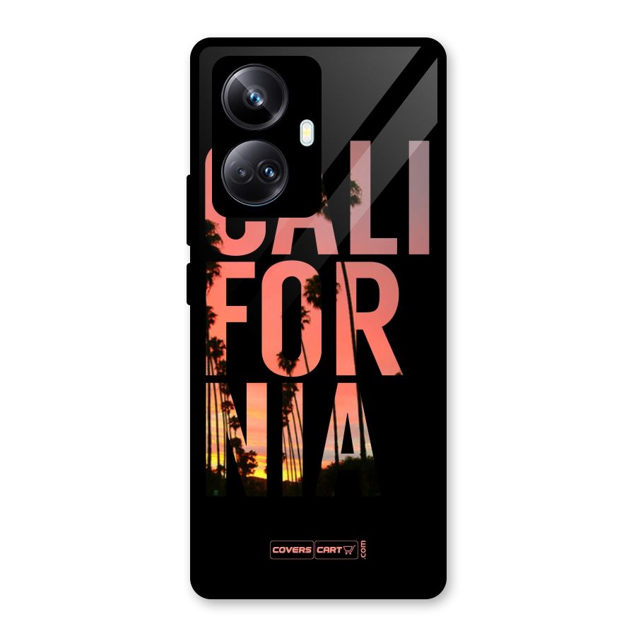 California Glass Back Case for Realme 10 Pro Plus
