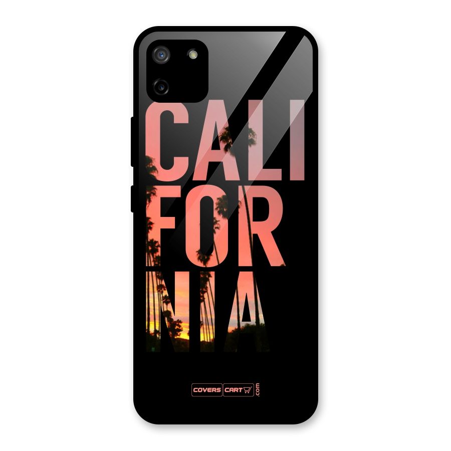California Glass Back Case for Realme C11
