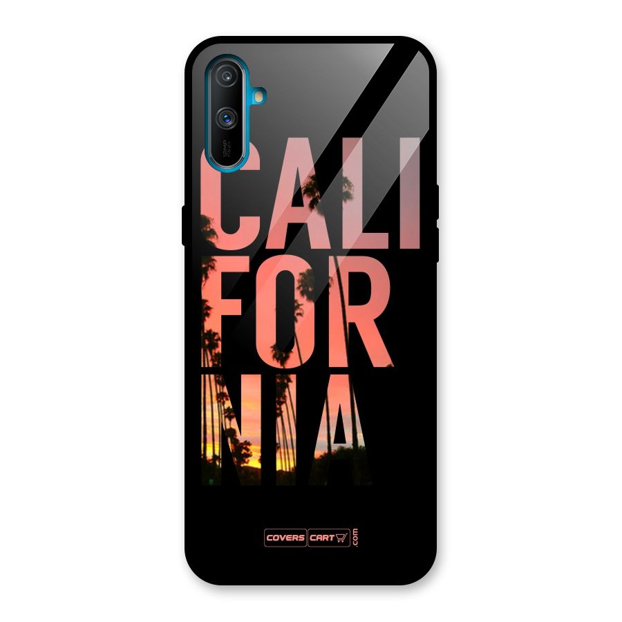 California Glass Back Case for Realme C3