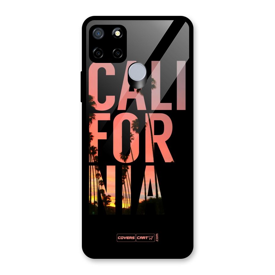 California Glass Back Case for Realme Narzo 20