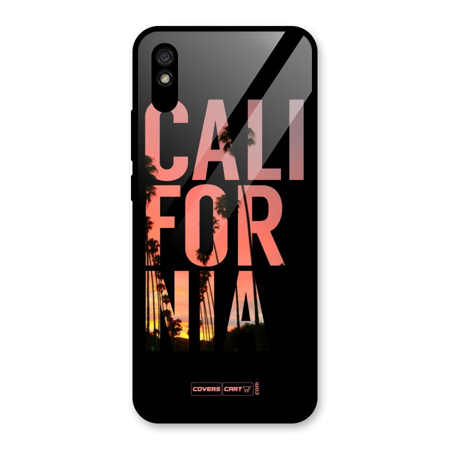 California Glass Back Case for Redmi 9A