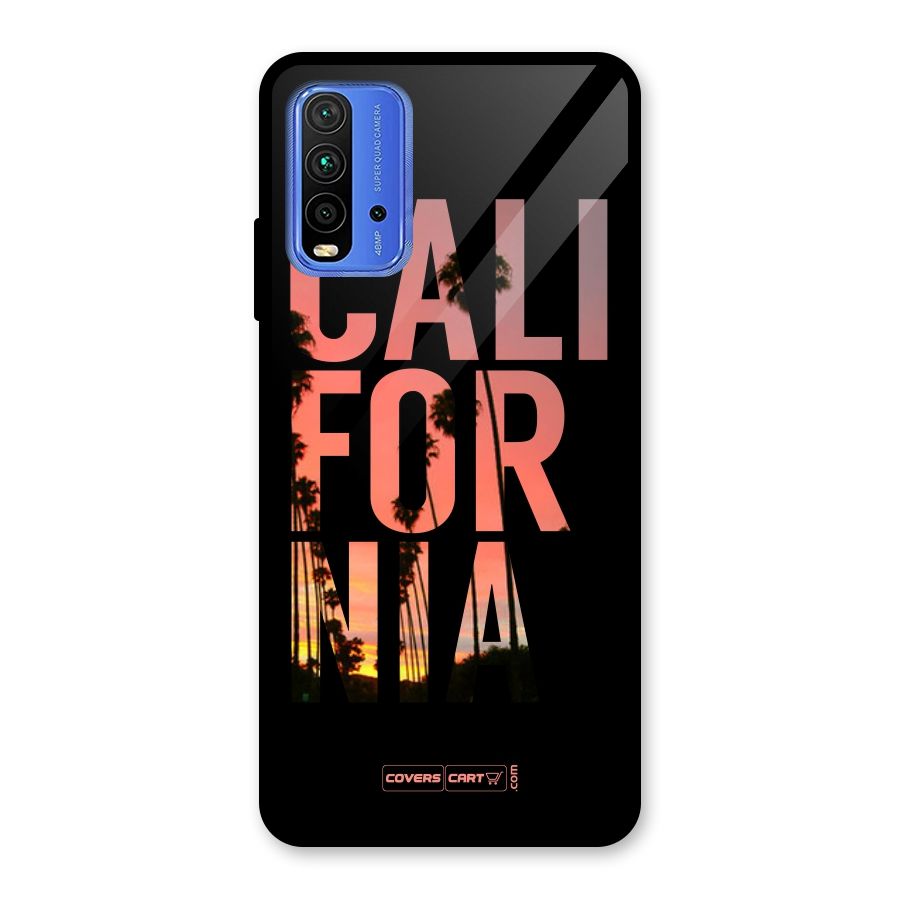 California Glass Back Case for Redmi 9 Power