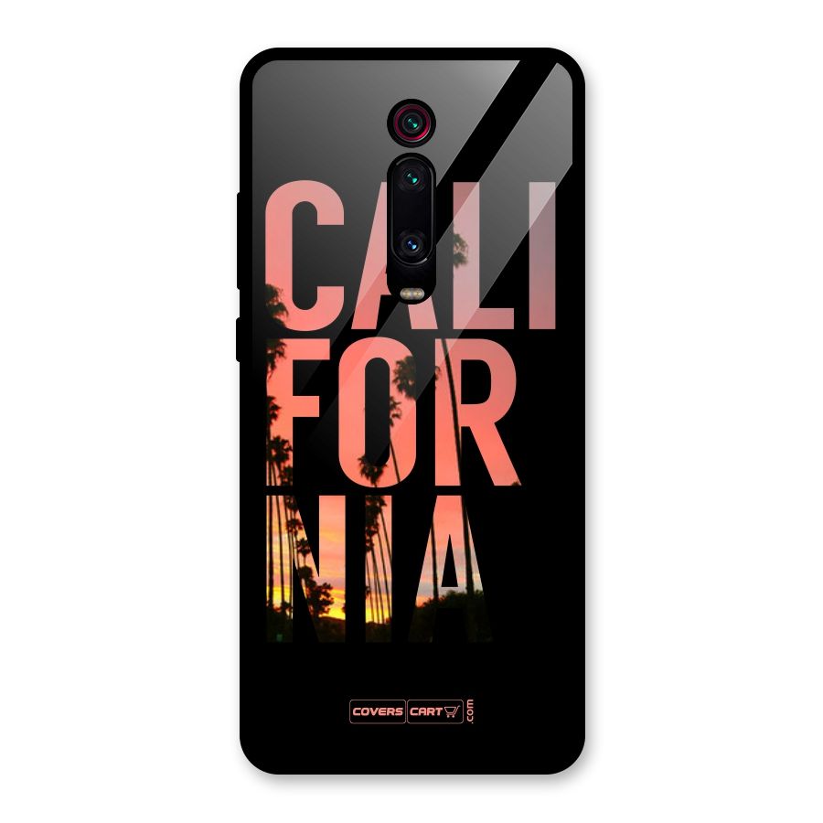 California Glass Back Case for Redmi K20 Pro