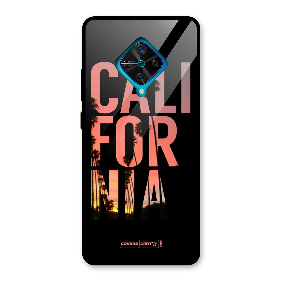 California Glass Back Case for Vivo S1 Pro