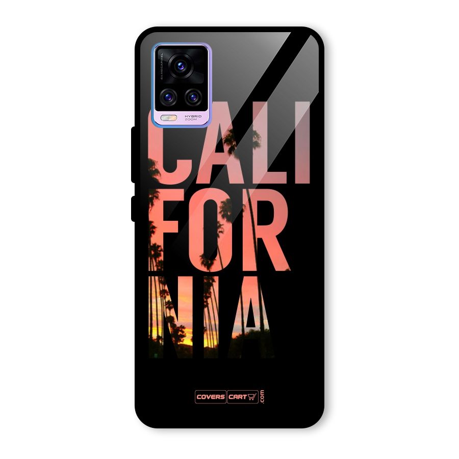 California Glass Back Case for Vivo V20 Pro