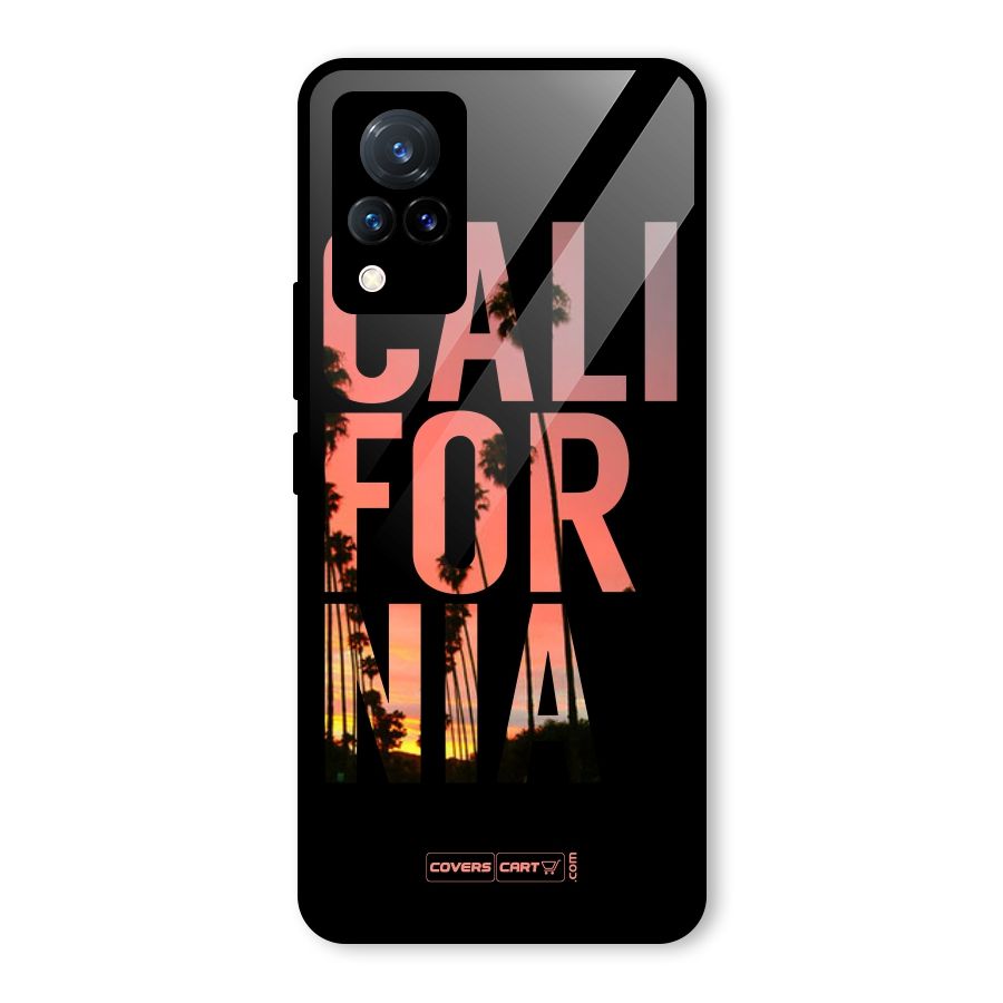 California Glass Back Case for Vivo V21 5G