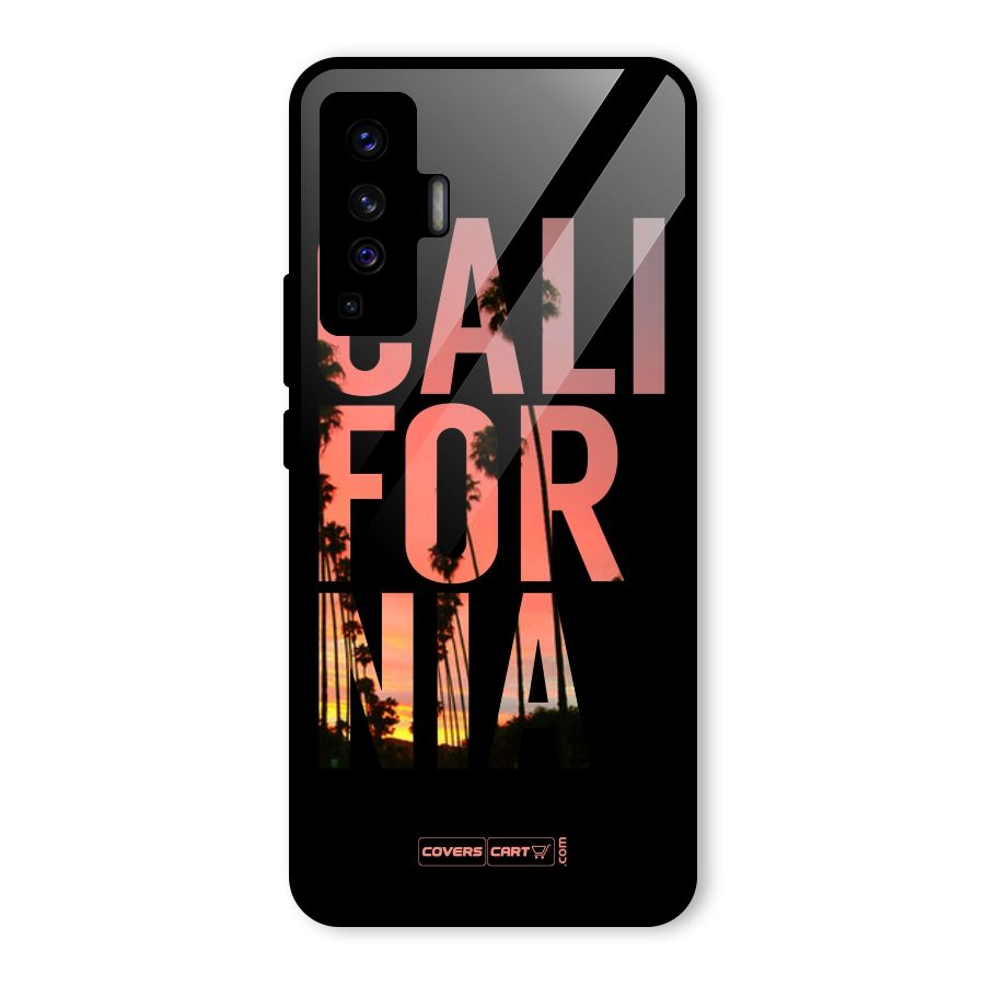 California Glass Back Case for Vivo X50