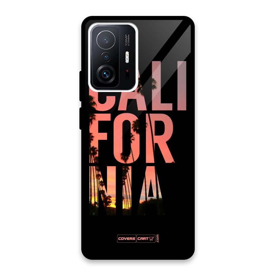 California Glass Back Case for Xiaomi 11T Pro