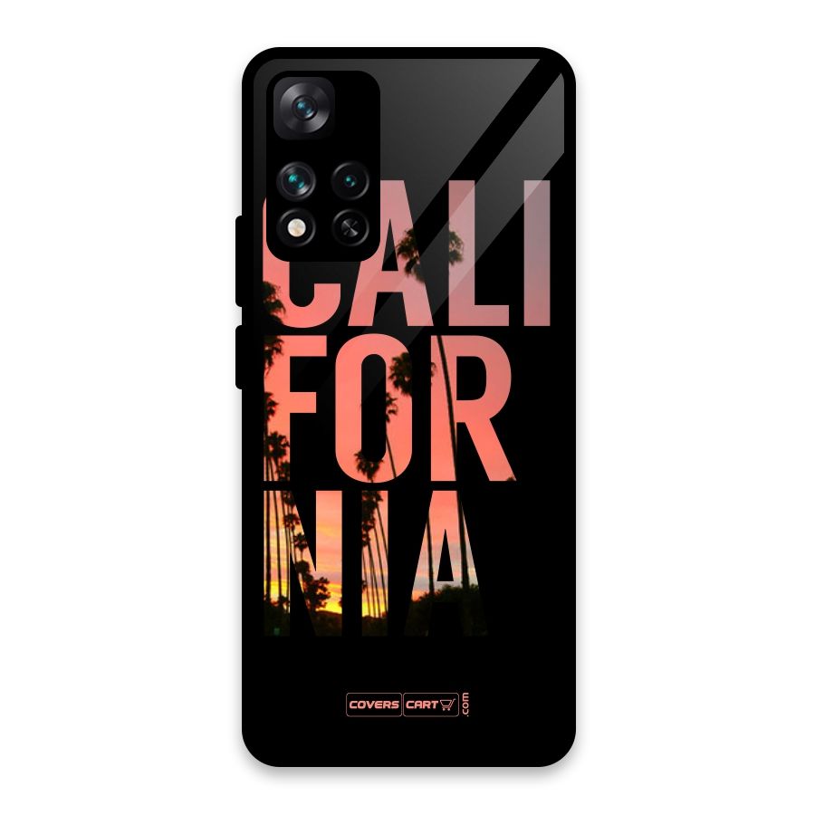 California Glass Back Case for Xiaomi 11i HyperCharge 5G