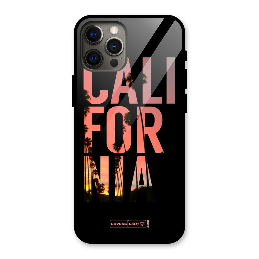 California Glass Back Case for iPhone 12 Pro Max