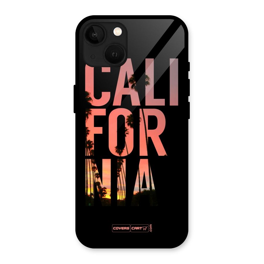 California Glass Back Case for iPhone 13