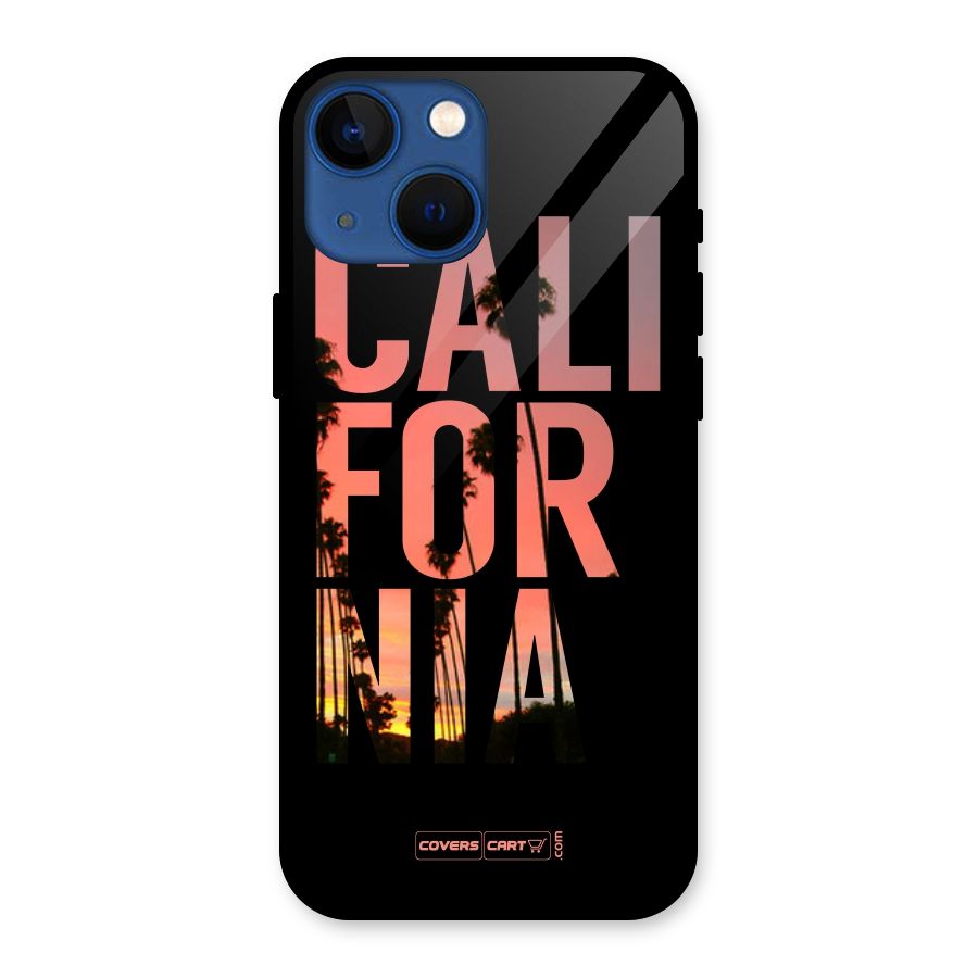 California Glass Back Case for iPhone 13 Mini